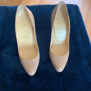 Christian Louboutin Nude Heels